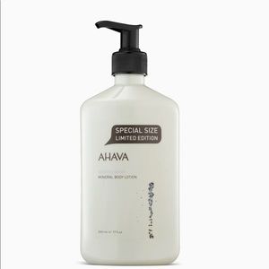 Special Double Size Limited Edition Ahava Deadsea Water Mineral Body Lotion NWT